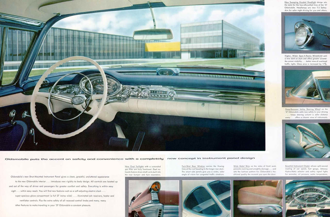 1957 Oldsmobile Motor Cars Brochure Page 11